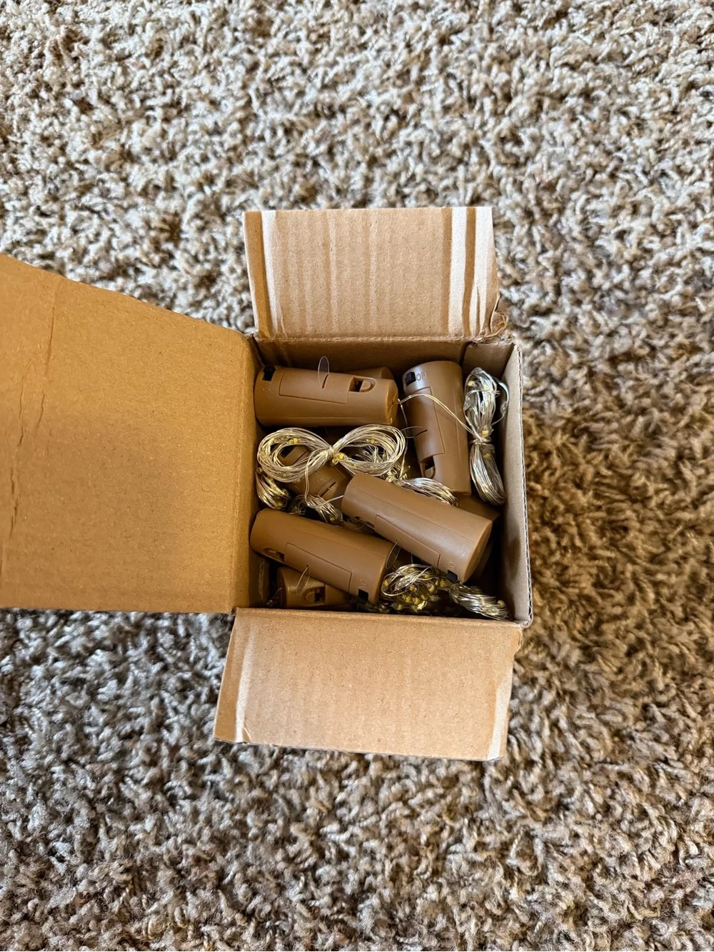 Warm White Bottle Fairy Lights with Cork Stopper - Unbranded